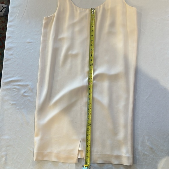 Mark Eisen Dressed Mark Eisen Cream Blazer and Dress Set suit 100% silk EUC - Picture 12 of 12